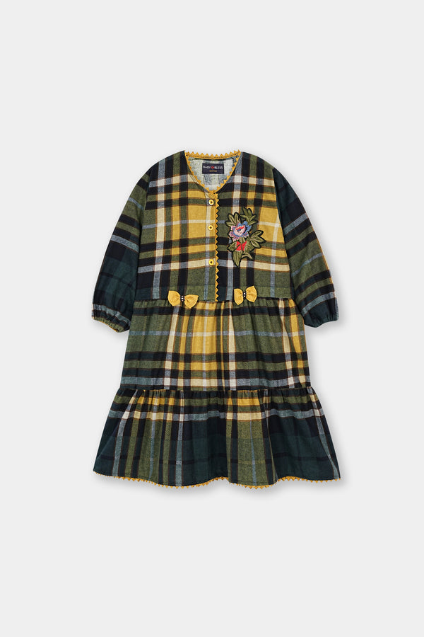 Yellow & Green Plaid